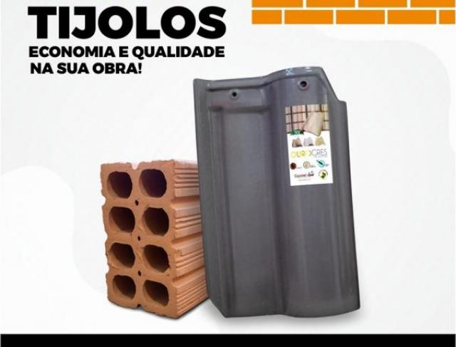 Tijolos e Telhas em Sorriso, MT
